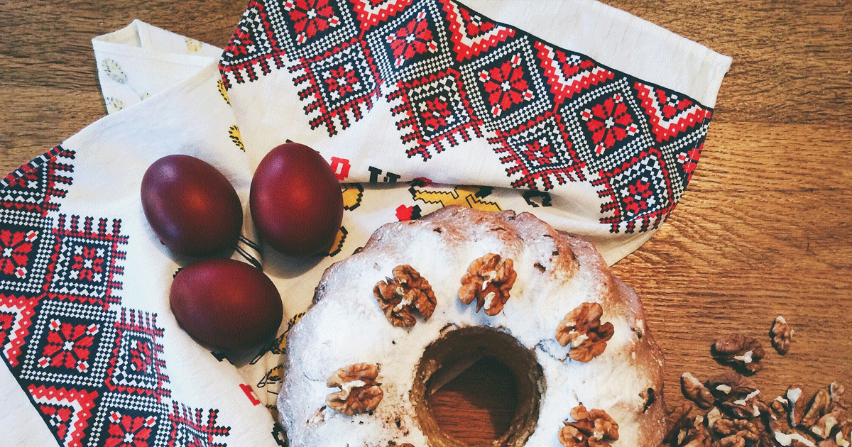 боядисване на яйца